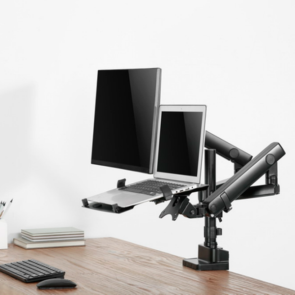 Suport pentru monitor Gembird MA-DA3-02 Black VESA 100 x 100 mm photo 8