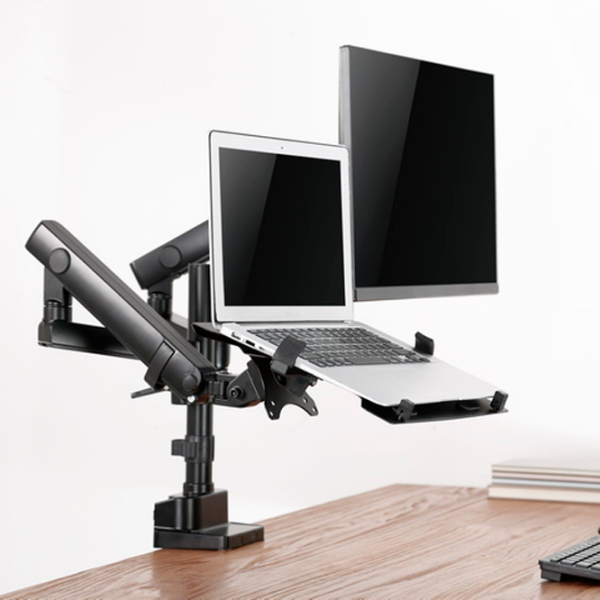 Suport pentru monitor Gembird MA-DA3-02 Black VESA 100 x 100 mm photo 9