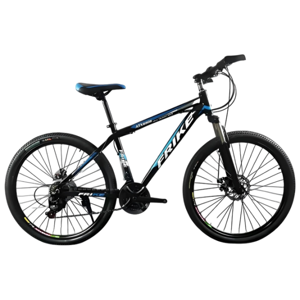 Bicicletă Frike TY-MTB 27.5" 18" Black Blue Oțel / Pentru adulți photo 1