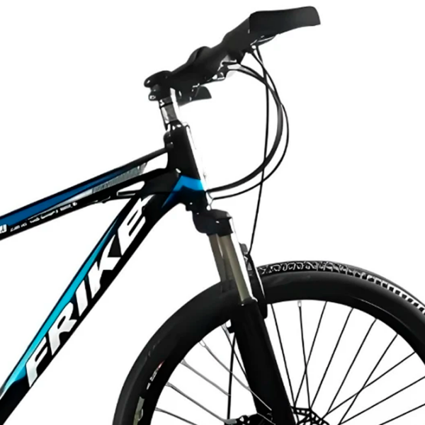 Bicicletă Frike TY-MTB 27.5" 18" Black Blue Oțel / Pentru adulți photo 4