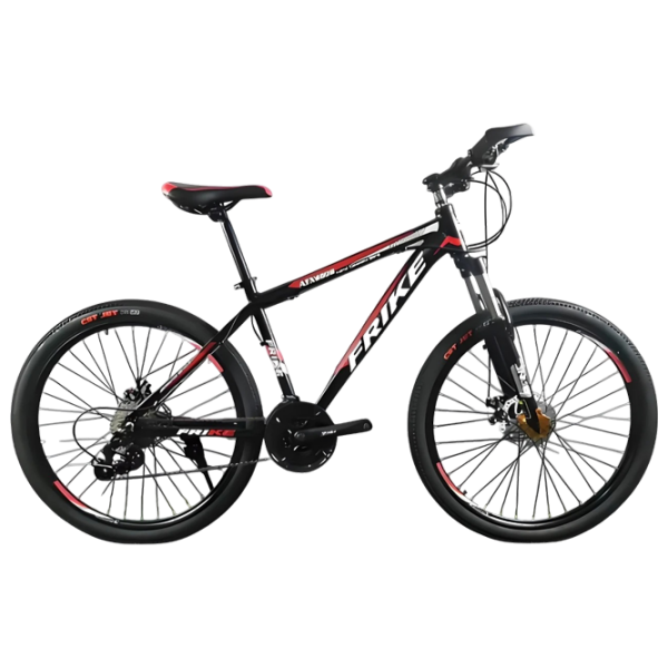 Bicicletă Frike TY-MTB 29" 20" Black Red Oțel / Pentru adulți photo 1