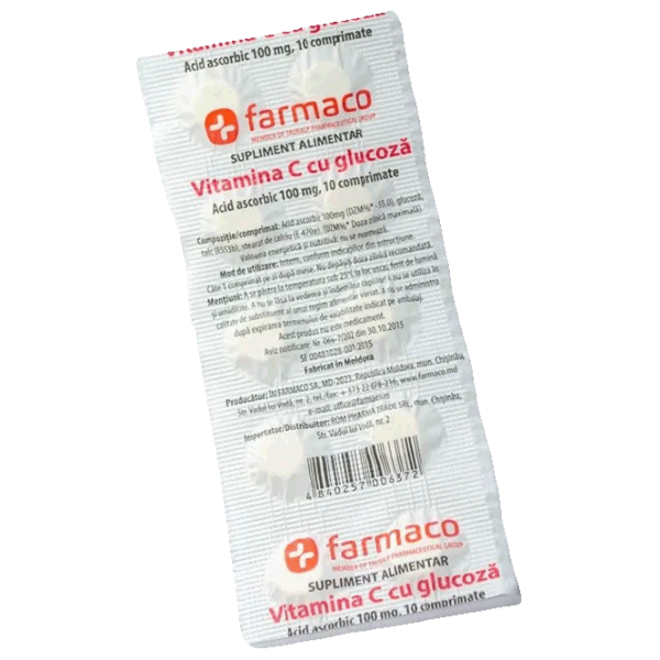 Vitamine Herbal Therapy Vitamina C 4840257006372 10  photo 1