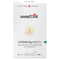 Vitamine SwissOvit Vitamina D3 4840257008215  30 capsule