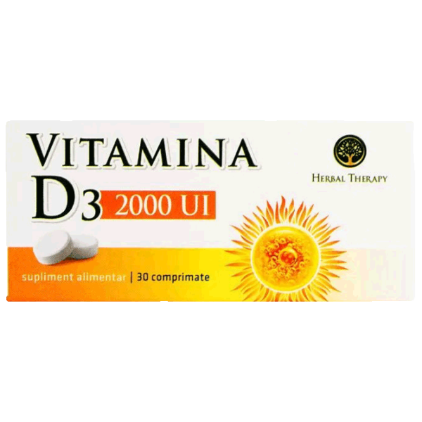 Vitamine SwissOvit Vitamina D3 4840257008208  30 capsule photo 1