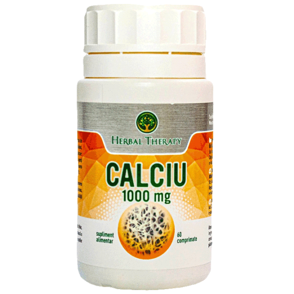 Vitamine și minerale Herbal Therapy Calciu 4840257009076 60  photo 1