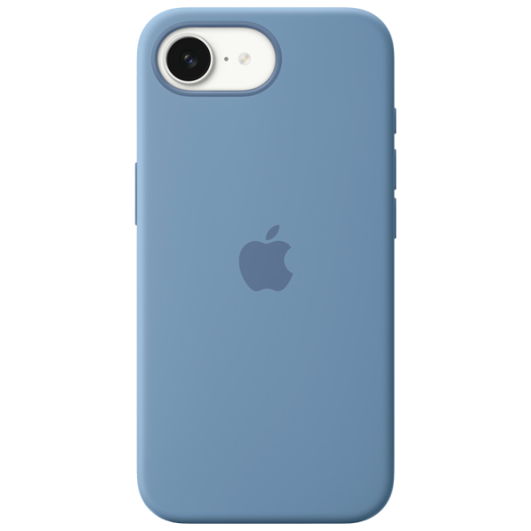 Husă pentru smartphone Apple iPhone 16e (MD3Q4ZM/A) Winter Blue Apple, TPU, Back photo 1