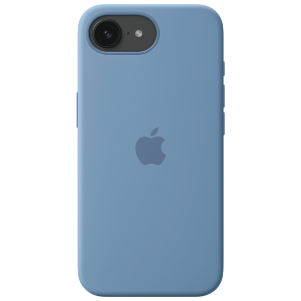 Husă pentru smartphone Apple iPhone 16e (MD3Q4ZM/A) Winter Blue Apple, TPU, Back photo 2