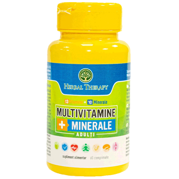 Vitamine și minerale Herbal Therapy Multivitamine + Minerale 4840257009007 60  photo 1