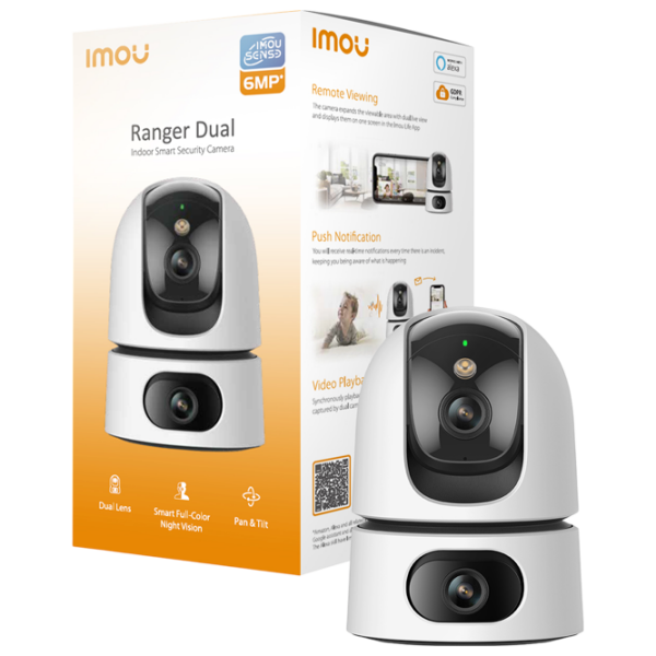 Камера видеонаблюдения IMOU Ranger Dual 8Mp 8 МП Белый 3840 x 2160пкс / Проводная photo 3
