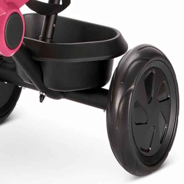 Triciclu Qplay Ant Plus Pink  Oțel / Pentru copii photo 4