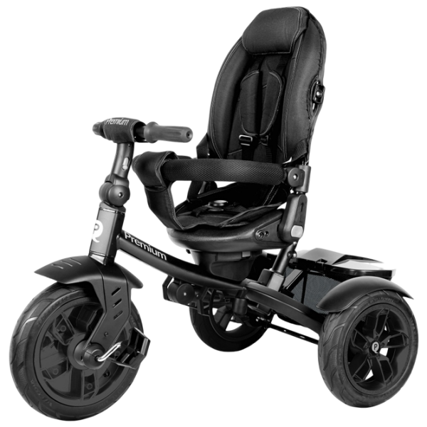 Triciclu Qplay Premium Black  Oțel / Pentru copii photo 3