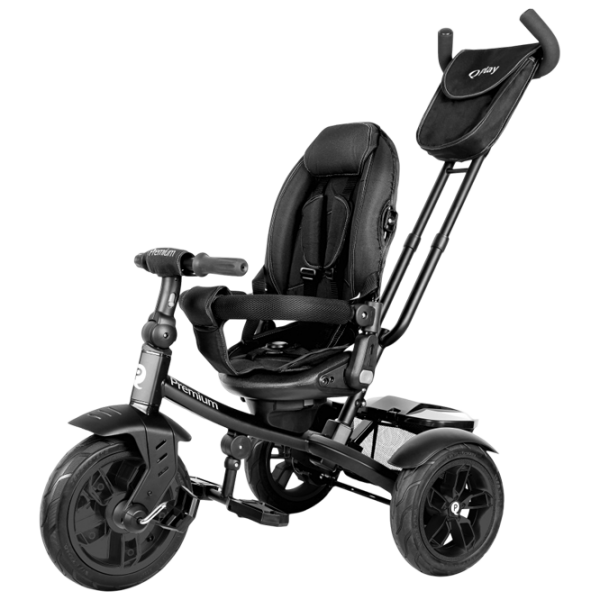 Triciclu Qplay Premium Black  Oțel / Pentru copii photo 4