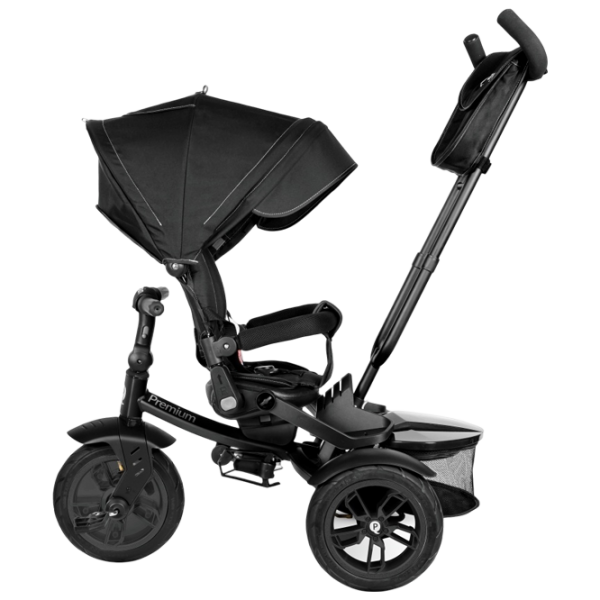 Triciclu Qplay Premium Black  Oțel / Pentru copii photo 5