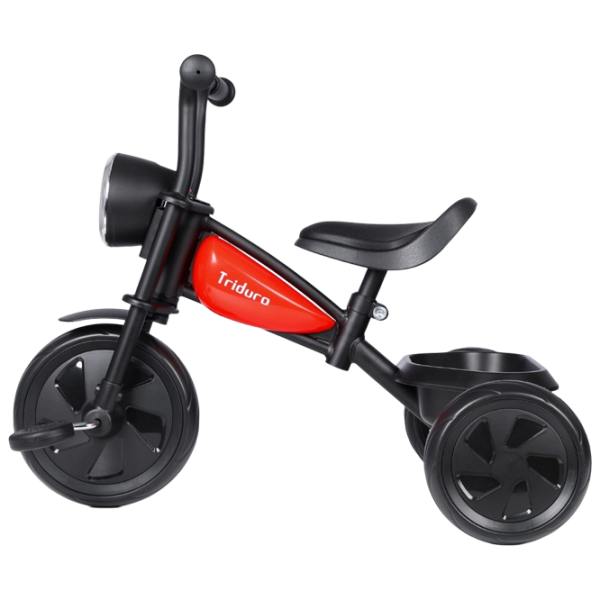 Triciclu Qplay Triduro Red  Metal / Pentru copii photo 2