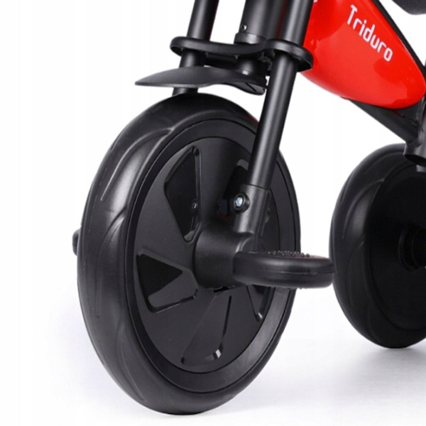 Triciclu Qplay Triduro Red  Metal / Pentru copii photo 5