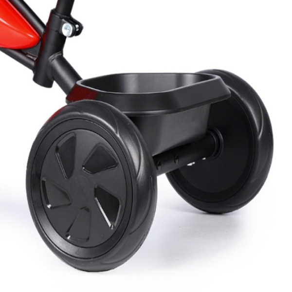 Triciclu Qplay Triduro Red  Metal / Pentru copii photo 6