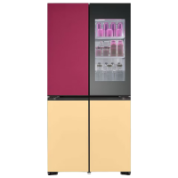 Frigider LG GMV960NNME Multicolor 384l / No Frost, 233l / No Frost, E