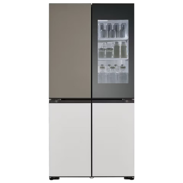Frigider LG GMV960NNME Multicolor 384l / No Frost, 233l / No Frost, E photo 3