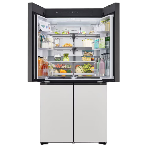 Frigider LG GMV960NNME Multicolor 384l / No Frost, 233l / No Frost, E photo 6