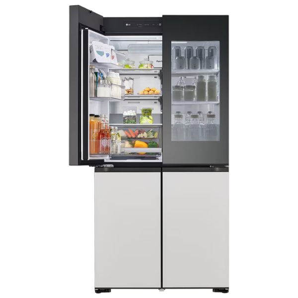 Frigider LG GMV960NNME Multicolor 384l / No Frost, 233l / No Frost, E photo 8