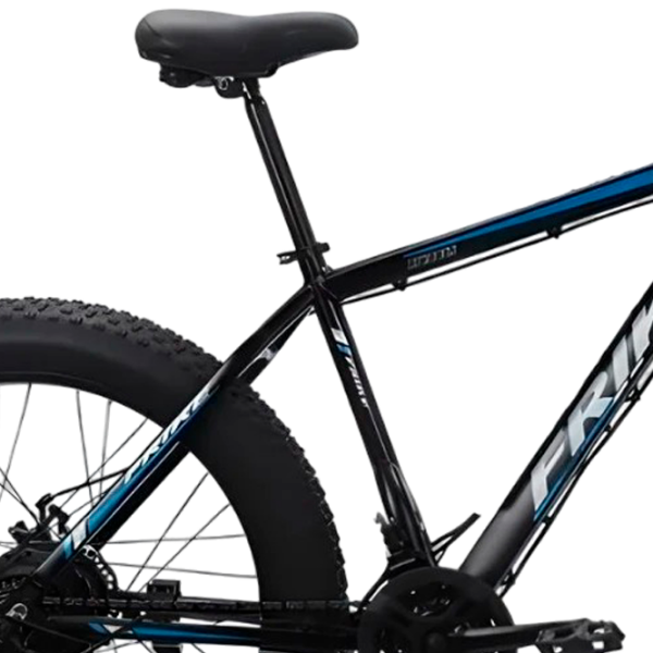 Bicicletă Frike TY-Fatbike 26" 17" Black Blue Aluminiu / Pentru adulți photo 3