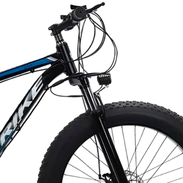 Bicicletă Frike TY-Fatbike 26" 17" Black Blue Aluminiu / Pentru adulți photo 4