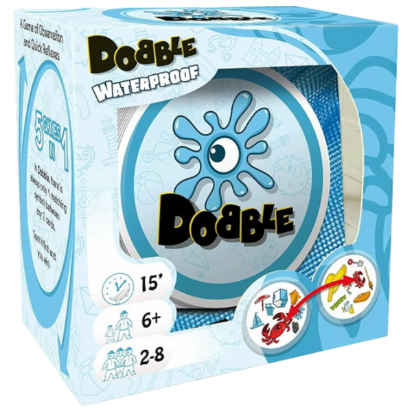 Joc de masă Danko Toys Dobble Waterproof Dezvoltare, 6+