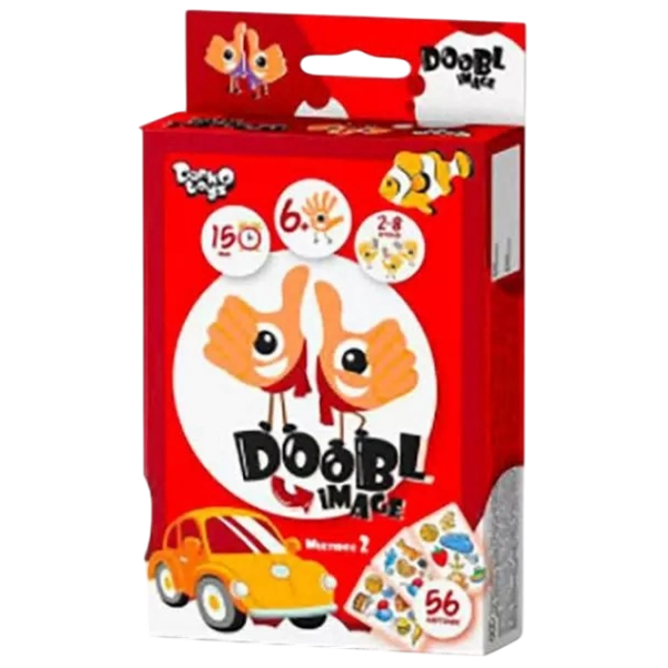 Joc de masă Danko Toys Dobble Pictures Mini Multibox 2 Dezvoltare, 6+ photo 1