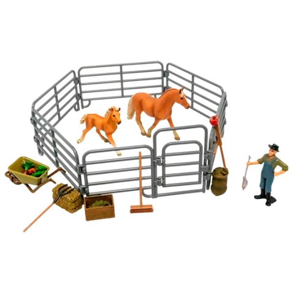 Игровой набор Icom Poland Farm Animals Farm Animals 6927123117085 Разноцветный Для детей, 3+ photo 1