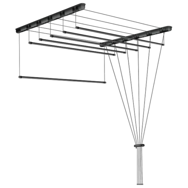 Uscător de rufe Sepio 8424 Black Lungimea firului de rufe: 1.4 m photo 1