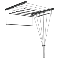 Uscător de rufe Sepio 8424 Black Lungimea firului de rufe: 1.4 m