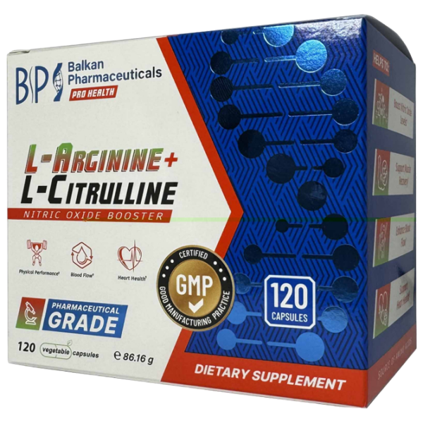 Aminoacizi Balkan Pharmaceuticals L-Arginine + L-Citrulline () 86 g  photo 3