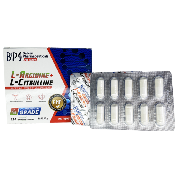Aminoacizi Balkan Pharmaceuticals L-Arginine + L-Citrulline () 86 g  photo 5