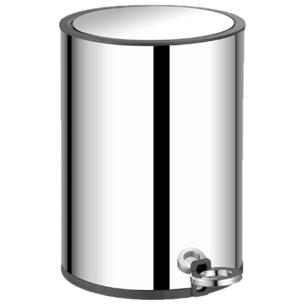 Coș de gunoi Baieplus F - 701 Silver Inox, 3l photo 1
