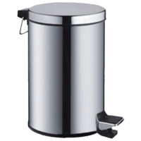 Coș de gunoi Baieplus H 105 Silver Inox, 8l
