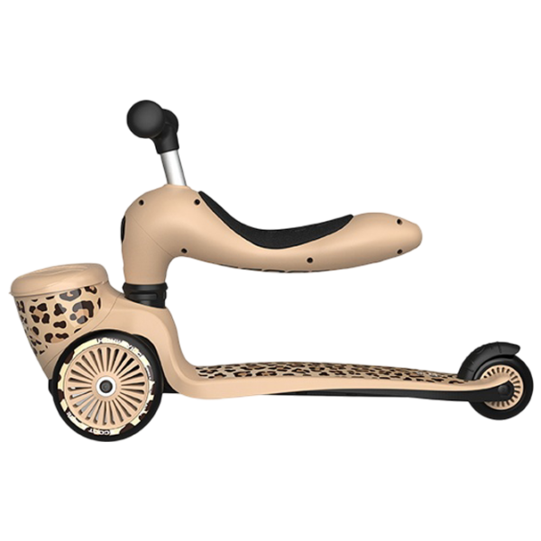 Trotinetă pentru copii cu trei roți Scoot and Ride Highway Kick 1 Lifestyle () Beige 1 an, , Din PU photo 3