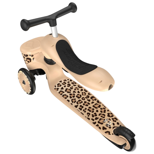 Trotinetă pentru copii cu trei roți Scoot and Ride Highway Kick 1 Lifestyle () Beige 1 an, , Din PU photo 7