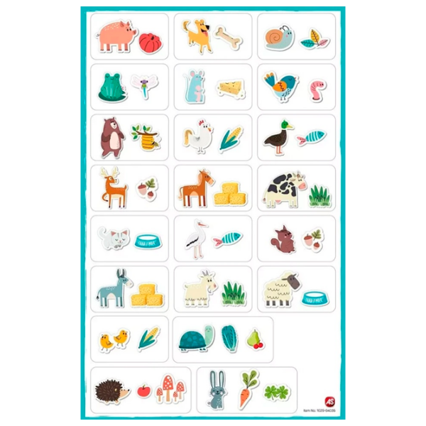 Игровой набор As Animals Animals 1029-64036 Разноцветный Для девочек, 3+ photo 3