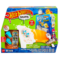 Интерактивная игрушка Hot Wheels Tony Hawk Cereal Skate Bowl HTP09 Разноцветный Для детей, 5+