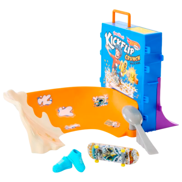 Jucărie interactivă Hot Wheels Tony Hawk Cereal Skate Bowl HTP09 Multicolor Pentru copii, 5+ photo 2
