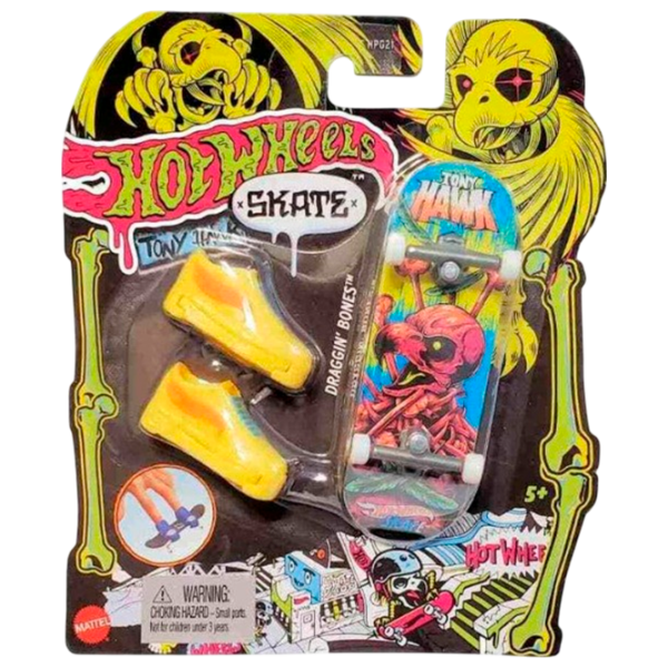 Интерактивная игрушка Hot Wheels Neon Skate Tony Hawk HPG21 Разноцветный Для детей, 5+ photo 3