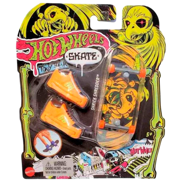 Интерактивная игрушка Hot Wheels Neon Skate Tony Hawk HPG21 Разноцветный Для детей, 5+ photo 5