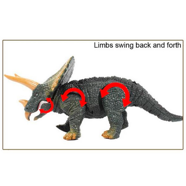 Jucărie Essa Toys Dinozaur Triceratops 9988 Multicolor Pentru copii, 3+ photo 3