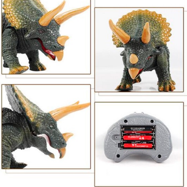 Jucărie Essa Toys Dinozaur Triceratops 9988 Multicolor Pentru copii, 3+ photo 5