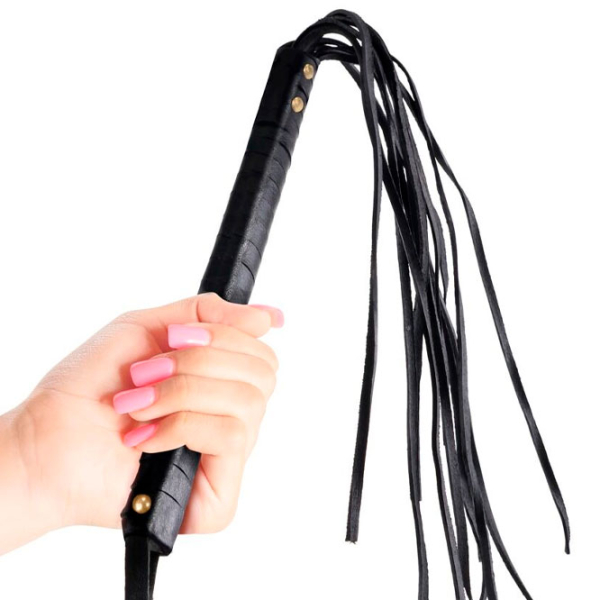 Плётка Fetish Fantasy First Time Flogger Черный  photo 4
