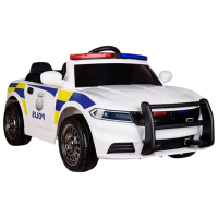 Электромобиль Lean Cars Police Белый 3+ | 30 кг | 5 км/ч