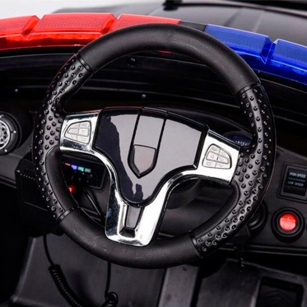 Электромобиль Lean Cars Police Белый 3+ | 30 кг | 5 км/ч photo 6