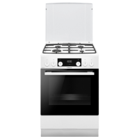 Aragaz Hansa FCMW69329 White Tipul plitei: Pe gaz, 77 l, Tipul cuptorului: Electric