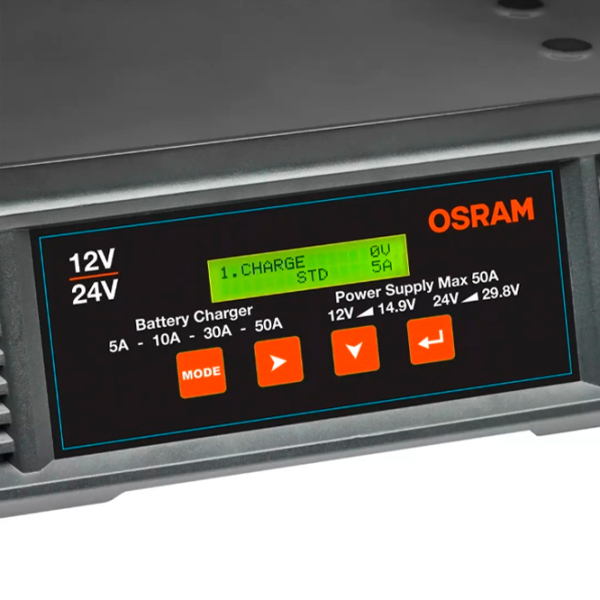 Пуско зарядное и зарядное устройство Osram Battery Charge Pro Зарядка photo 4