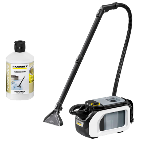 Моющий пылесос KARCHER SE3 Compact Home Floor + Detergent Черный 500 Вт | Влажная | Контейнер | 1.7 л photo 1